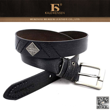 New arrival wide genuine genuine man handmade leather belts